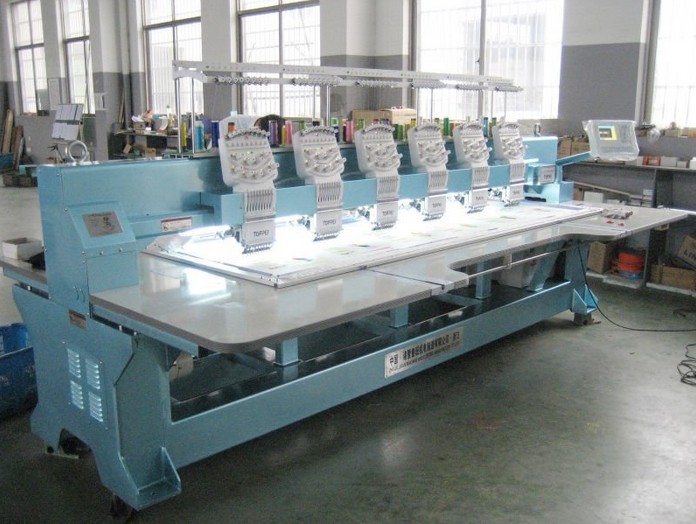 The TP906 (400 500x900) flat embroidery machine