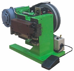 HY-107J Semi-auto Top Stop Metal Zipper Machine 