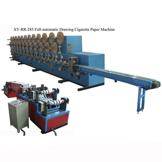 XY-RR-285 Full-automatic drawing cigarette rolling paper machine