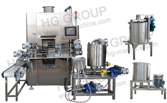 Full automatic Multifunctional wafer stick machine - touch screen