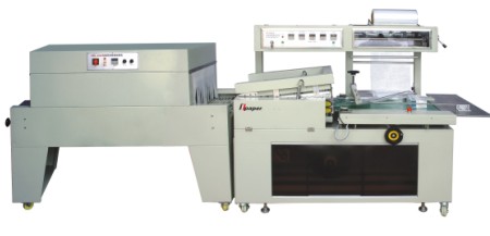 Automatic box paper collective thermal shrink packing machine