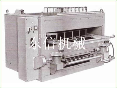 Revolving granule baking machine