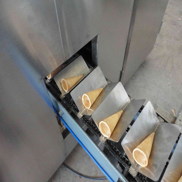 rolled sugar cone baking machine