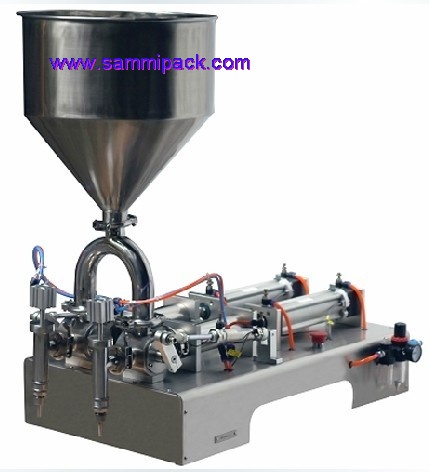 Double heads cream filling machine