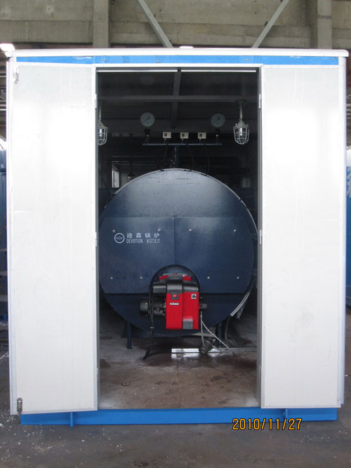 containerized boiler house