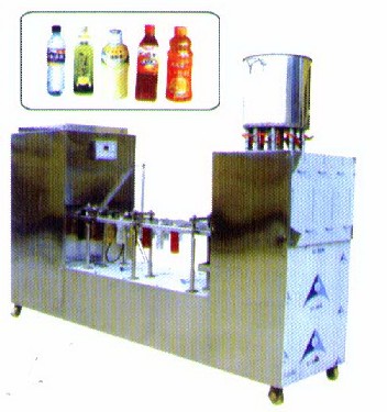 HF-SPJ Plastic Bottle Filling Capping Machine