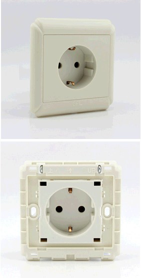 One gang European Wall Socket